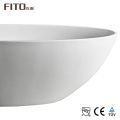 Modern Acrylic BathTub And Solid Oval Surface Freestanding Bathtub